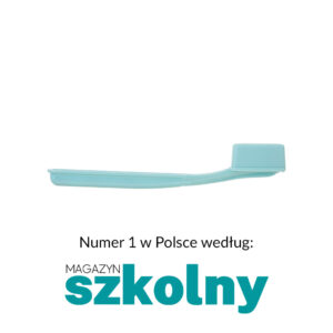 Niebieska szczoteczka do fluoryzacji